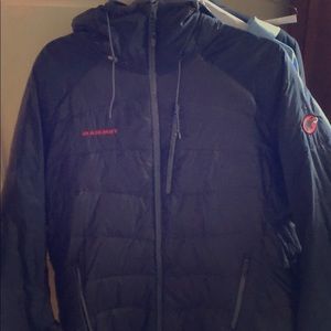 Mammut hooded puffer down jacket